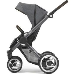 Mutsy Evo Stroller, Farmer Collection - Blue Grey/Fishbone Dawn