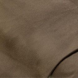 Tissu imitation cuir souple, marron