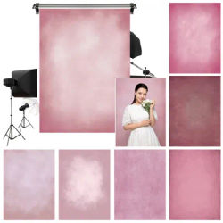 Pink Gradient Texture Photography Backdrop Customized Birthday Party Decor Wedding Scene Maternity