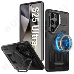 Case For Samsung Galaxy S25 S24 S23 Ultra Plus FE A55 A35 4G 5G MagSafe Military Grade Rugged