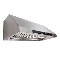 PLJW 102 Ductless convertible Under Cabinet Range Hood with Premium Stainless Steel - Max performance and quality / 42 inches wide / 430 Stainless Steel (Indoors)
