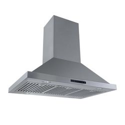 PLSI 520 Island Range Hood - 550 CFM | Stainless Steel | Quiet Dual Blowers | Elite Dream Home / 36 inches wide
