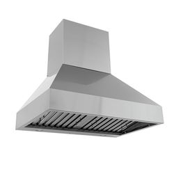 Wall Range Hood, 1200 CFM, Stainless Steel | Proline PLJW 104 / 48 inches wide / 304 Outdoor Rated Stainless Steel