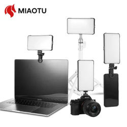 MIAOTU RGB LED Pocket Light - Portable Fill Light for iPhone Android Phone YouTube TikTok Live Video