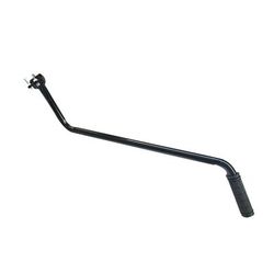 TEMU 1pc Steel Stroller Handle, Uncharged With Bike Bicycle Training Handle, Cycling Trainer Walker Accessory, Handlebar|sleek Black | Handlebar, Stroller Accessories, Stobok