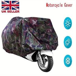 TEMU Motorcycle Waterproof Xxl Outdoor Motorbike Scooter Dust Rain Cover Extra Large