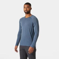 Helly Hansen Men’s Durawool Crew Long Sleeve Navy L