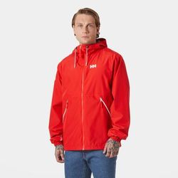 Helly Hansen Men's Sandoy Rain Jacket Red M
