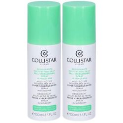 Collistar Deodorante Multi-attivo 24 Ore Set da 2 2x100 ml Spray