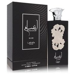 Lattafa Pride Ansaam Silver For Women By Lattafa Eau De Parfum Spray (unisex) 3.4 Oz