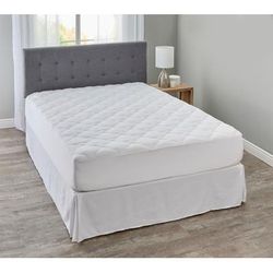Healthrest Allergy Guard Mattress Pad by BrylaneHome in White (Size QUEEN)