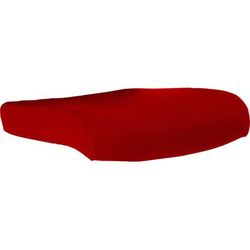 Lorell 00591 Mesh Seat Cover, 19" Length x 19" Width, Polyester Mesh, Red, 1 Each LLR00591