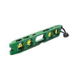 Greenlee Professional Grade Levels, 8 1/2 in, 4 Vials, Aluminum Alloy (332-L107)