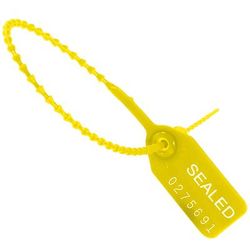 18" Yellow Pull-Tight Seals, Case Of 100 (SE1013Y)