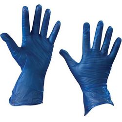 Vinyl Gloves - Blue - 5 Mil - Powder Free - Small, Case Of 100 (GLV2045S)