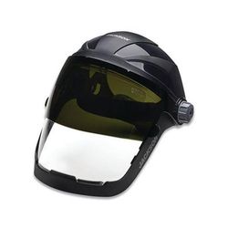Jackson Safety QUAD 500 Series Premium Multi-Purpose Face Shields with Headgear, AF/Clear, Shade 5 IR, 9 in H x 12-1/4 in L (138-14230)