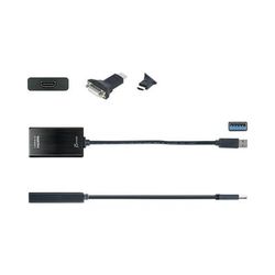 J5 Create JUA350A USB to HDMI/DVI Adapter, 7.87", Black JCRJUA350A