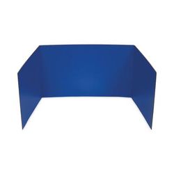 Flipside 61849 Study Carrel, 48 x 18, Assorted Colors, 24/Pack