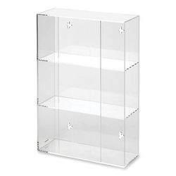 Kantek AH135 Triple Glove Dispenser, 10 x 4 x 16, Clear KTKAH135
