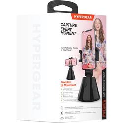 Hypergear Hyperview Auto-Tracking Plastic Universal Phone Mount For Iphone Or Android, Black