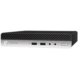 HEWLETT PACKARD CO HP ProDesk 400 G3 Mini Refurbished Desktop, Intel Core i5, 16GB Memory, 256GB Solid State Drive, Windows 10, RF610670
