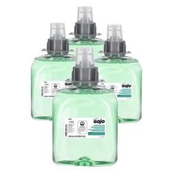 Gojo Green Certified Cucumber Melon Foaming Hand, Hair & Body Wash Refills, 42.27 Oz, Pack Of 4 Refills