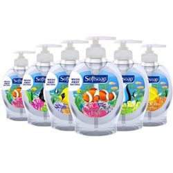 Softsoap Aquarium Hand Soap, Fresh Scent, 7.5 Oz, Pack Of 6 Bottles