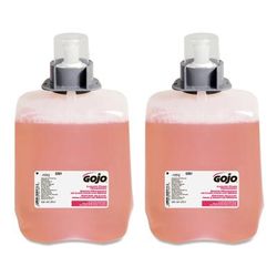 Gojo Fmx-20 Luxury Foam Hand Soap, Cranberry Scent, 67.6 Oz, Carton Of 2 Refills
