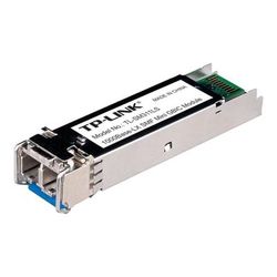 TP-LINK TL-SM311LS - Gigabit SFP module - 1000Base-LX Single-mode Fiber Mini GBIC Module - Up to 10km distance - Plug and Play - LC/UPC interface