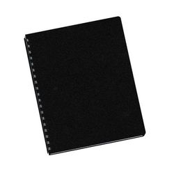 Fellowes Futura Premium Heavyweight Binding Covers, 8 3/4" X 11 1/4", Black, Pack Of 25