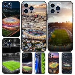 Coque de stade de football pour iPhone, accessoires de couverture, 15, 16, 14, 13, 12, 11, Pro Max, Plus, X, Poly, XS, 12, 13, Mini