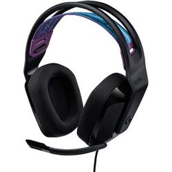 Logitech G335 Wired Gaming Headset - Stereo - Mini-Phone (3.5Mm) - Wired - 36 Ohm - 20 Hz - 20 Khz - On-Ear - Binaural - Ear-Cup