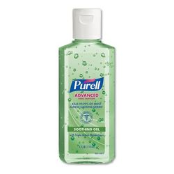 Purell 9631-24 Advanced Instant Hand Sanitizer with Aloe, 4 oz Flip-Cap Bottle, 24/Carton - Case of 24 GOJ9631CT