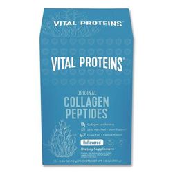VITAL PROTEINS Collagen Peptides Powder, Unflavored, 0.3 oz Packet, 20/Box (VTPVVP00539)