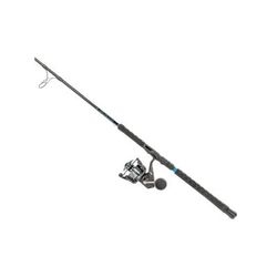 Quantum Benchmark Spinning Reel and Rod Combo 7ft 1-PC Med-Heavy Moderate-Fast Rod Graphite Composite Blank SZ 6000 Reel 5+1 Bearings 5.6-1 Ratio