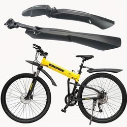 TEMU 2pcs Mudguards Mtb Mud Fender Rear Set. Weight And To , 1 For And The 1 For Rear.