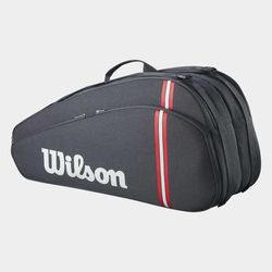 Wilson Tour 6 Pack Racquet Bag Black 2025 Tennis Bags