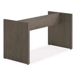 Alera Alera Seville 96" Wide Conference Table Base, 50w x 22d x 28h, Walnut (ALESV9648WABS)