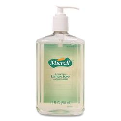 MICRELL Antibacterial Lotion Soap, Floral Scent, 12 oz (GOJ975912)