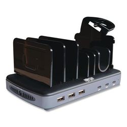 Tripp Lite by Eaton 120W Multi-Device Charging Station with Storage, 6 Devices, 7.3 x 4.45 x 1.33 (TRPU280006C3AST)