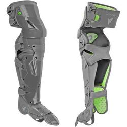 All Star MVP-Pro Adult Baseball Catcher's Leg Guards Graphite