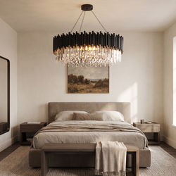 Obsidian | Luxury Crystal Chandelier | X-small / Warm White (3000k) | MOD LIGHTING