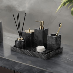 Timber Vein Marble Bath Set | Default Title | MOD LIGHTING