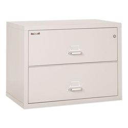 FireKing Insulated Lateral File, 2 Legal/Letter-Size File Drawers, Parchment, 37.5" x 22.13" x 27.75" (FIR23822CPA)