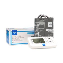 Medline Automatic Digital Blood Pressure Unit with Universal-Sized Cuff and Talking Feature, 1 EA (MDS1001UT)
