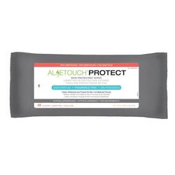 Medline AloeTouch PROTECT Skin Protectant Wipes with Dimethicone, 24 Wipes/Pack, 1 PK (MSC095281H)