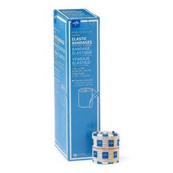 Medline Matrix Elastic Bandage with Self-Closure, Stretched, Nonsterile, 2" x 5 yd. (5.1 cm x 4.6 m), 10/BX (MDS087002LFZ)