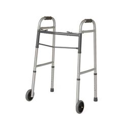 Medline Assembled Adult Walker, 5" Wheels, 1 EA (G30757WH)