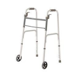 Medline Junior Folding Paddle Walker, 5" Wheels, 4/CS (MDS86410P5J)