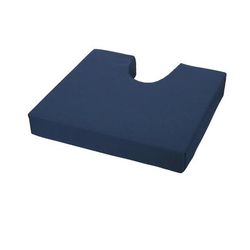 Medline Coccyx Wheelchair Cushion, Retail, 18" x 16" x 3", 4/CS (MSCCYX1816R)